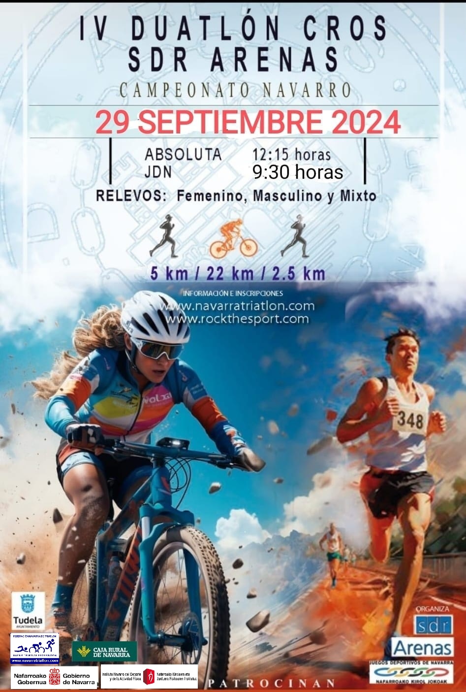 Inscripciones abiertas IV Duatl&oacute;n Cros SDR Arenas